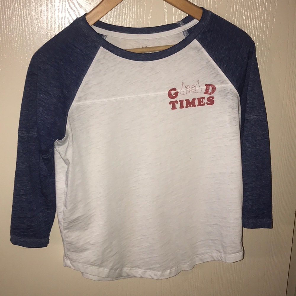 3/4 length sleeve T-shirt
